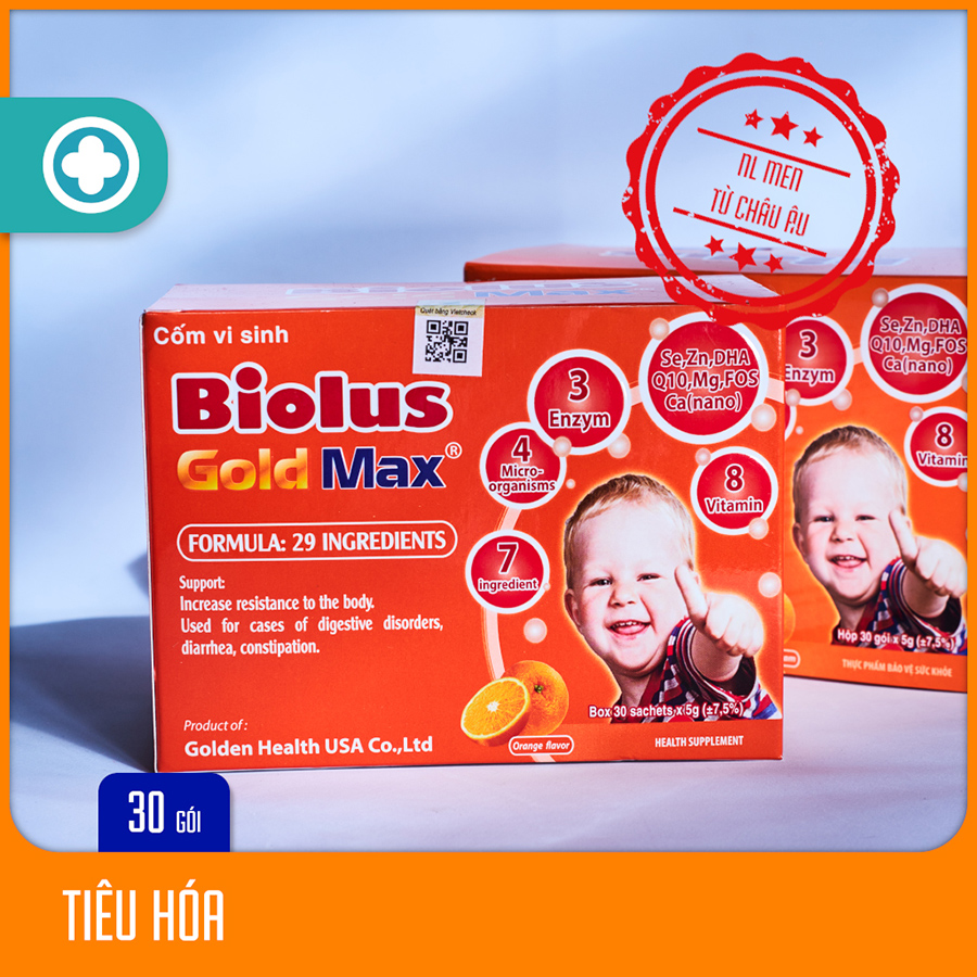 sản phẩm men vi sinh BIOLUS-GOLD-MAX