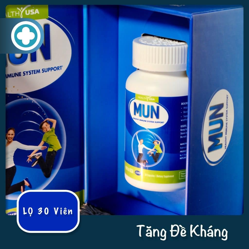 Mun hỗ trợ tăng đề kháng mùa covid 19