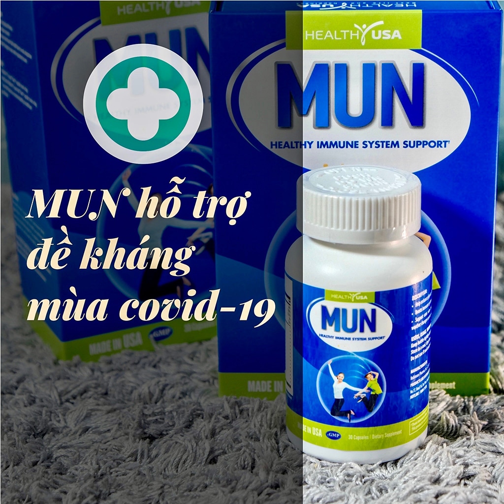 Mun Hỗ Trợ Tăng Đề Kháng Mùa Covid-19