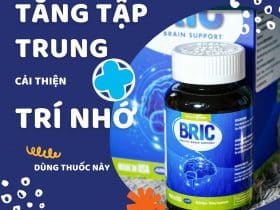 Bric Viên Uống Tăng Cường Trí Nhớ, Bổ Não Nhập Khẩu Mỹ