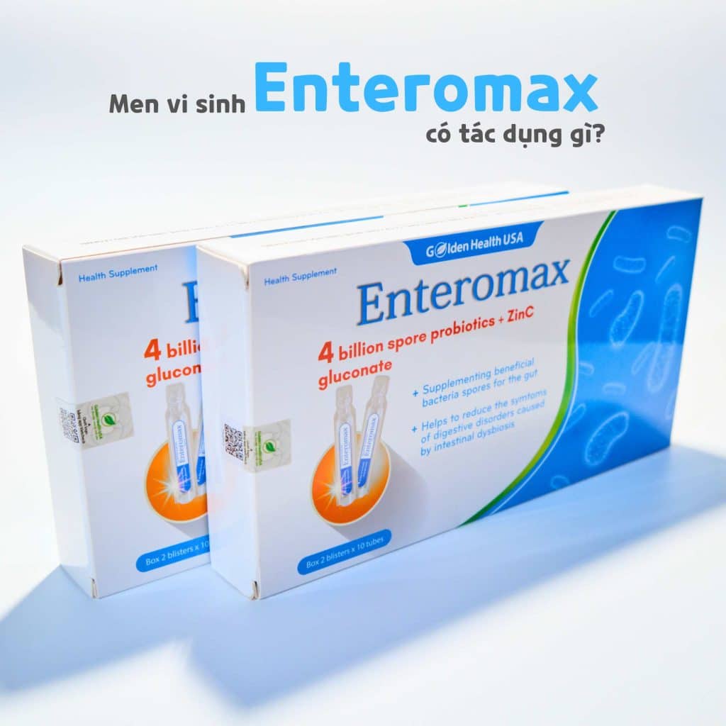 Men Vi Sinh EnteroMax Có Tác Dụng Gì